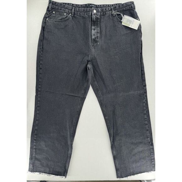 Carmakoma Denim - ONLY CARMAKOMA jeans plus size 52/32 grunge normcore High Waist Straight Leg NWT